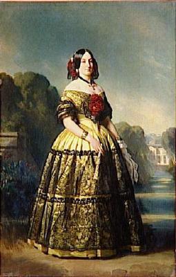 Franz Xaver Winterhalter Maria Luisa de Borbon oil painting picture